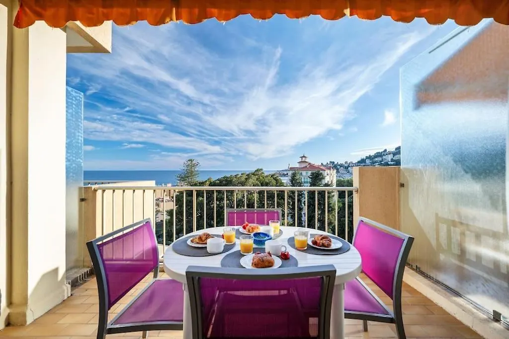 Apartment Le Fontana Rosa - Vue Mer - Terrasse - Parking Inclus Menton